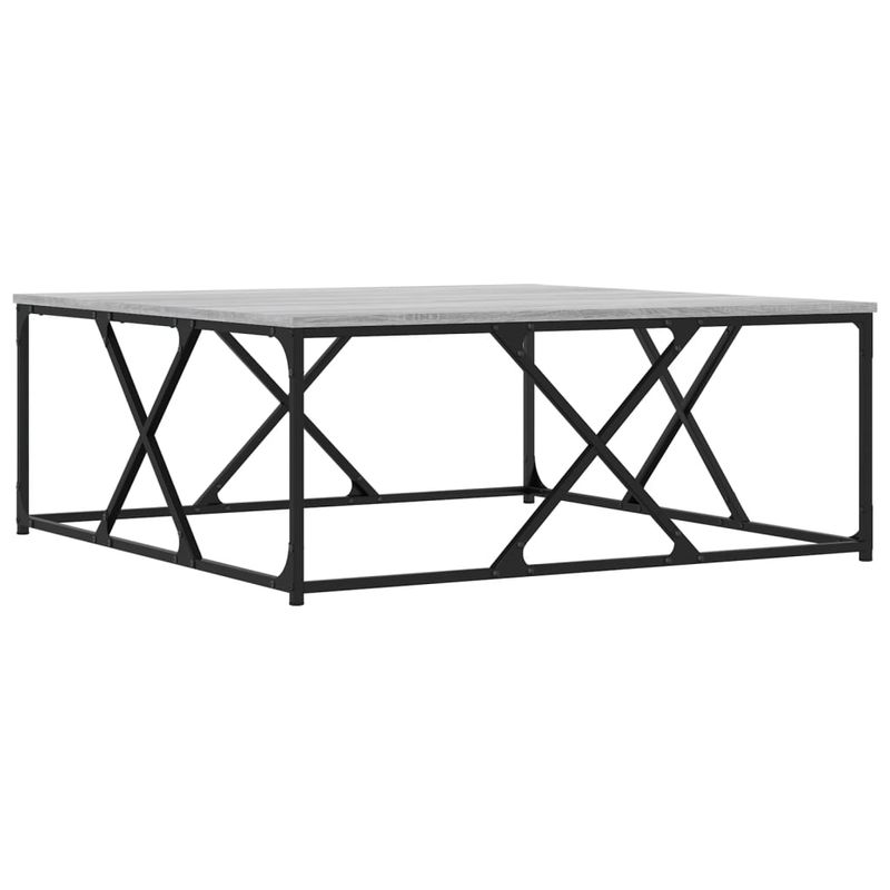 Casa si Gradina - Mobilier - Mese si birouri - Masute de cafea - Masuta de cafea gri sonoma 100x100x40 cm lemn prelucrat - Infinity.ro