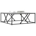 Casa si Gradina - Mobilier - Mese si birouri - Masute de cafea - Masuta de cafea gri sonoma 100x100x40 cm lemn prelucrat - Infinity.ro