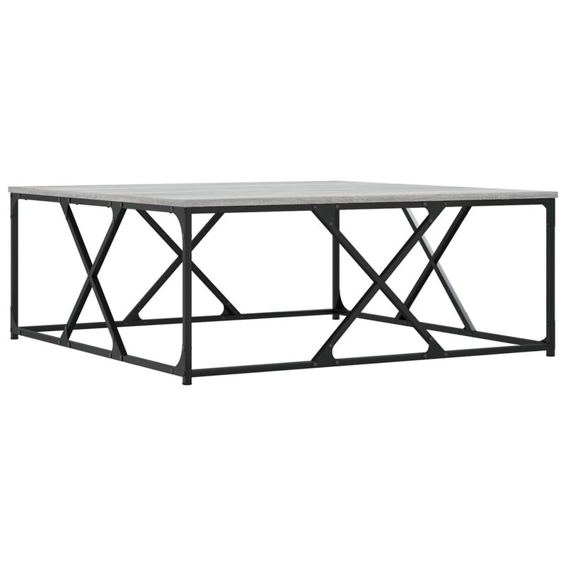 Casa si Gradina - Mobilier - Mese si birouri - Masute de cafea - Masuta de cafea gri sonoma 100x100x40 cm lemn prelucrat - Infinity.ro
