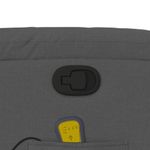 Ingrijire personala si Cosmetice - Sanatate si wellness - Articole wellness - Fotolii de masaj - Fotoliu de masaj rabatabil cu ridicare, gri inchis, textil - Infinity.ro