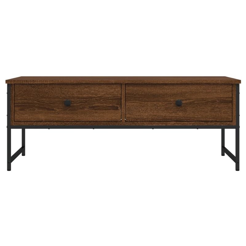 Casa si Gradina - Mobilier - Mese si birouri - Masute de cafea - Masuta de cafea, stejar maro, 101x49x39,5 cm, lemn prelucrat - Infinity.ro