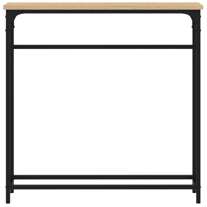 Casa si Gradina - Mobilier - Comode si corpuri - Console - Masuta consola, stejar sonoma, 75x19,5x75 cm, lemn prelucrat - Infinity.ro