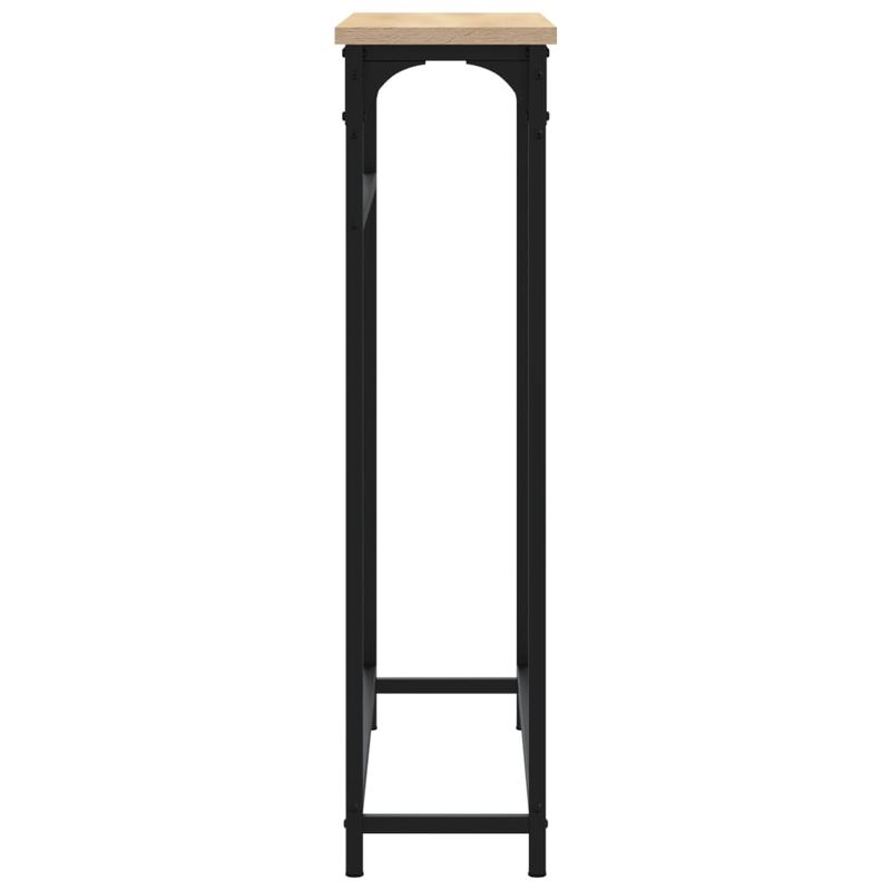Casa si Gradina - Mobilier - Comode si corpuri - Console - Masuta consola, stejar sonoma, 75x19,5x75 cm, lemn prelucrat - Infinity.ro