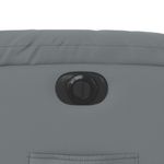 Casa si Gradina - Mobilier - Scaune si fotolii - Fotolii - Fotoliu rabatabil electric cu ridicare, gri, piele ecologica - Infinity.ro