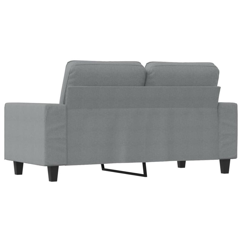 Casa si Gradina - Mobilier - Canapele si coltare - Canapele - Canapea cu 2 locuri, gri deschis, 120 cm, material textil - Infinity.ro