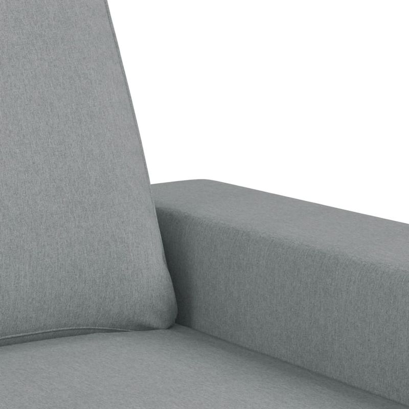 Casa si Gradina - Mobilier - Canapele si coltare - Canapele - Canapea cu 2 locuri, gri deschis, 120 cm, material textil - Infinity.ro