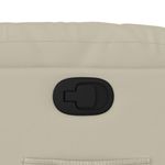 Casa si Gradina - Mobilier - Scaune si fotolii - Fotolii - Fotoliu rabatabil cu ridicare, crem, piele ecologica - Infinity.ro