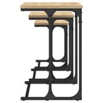 Casa si Gradina - Mobilier - Mese si birouri - Masute de cafea - Mese suprapuse de cafea, 3 buc, stejar sonoma, lemn prelucrat - Infinity.ro