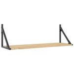 Casa si Gradina - Mobilier - Biblioteci si rafturi - Rafturi - Dulapuri de perete, 2 buc., stejar sonoma, 80x25x25,5 cm, lemn - Infinity.ro