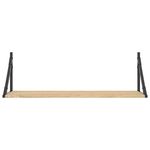 Casa si Gradina - Mobilier - Biblioteci si rafturi - Rafturi - Dulapuri de perete, 2 buc., stejar sonoma, 80x25x25,5 cm, lemn - Infinity.ro