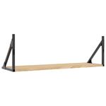 Casa si Gradina - Mobilier - Biblioteci si rafturi - Rafturi - Dulapuri de perete, 2 buc., stejar sonoma, 80x25x25,5 cm, lemn - Infinity.ro