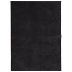 Casa si Gradina - Textile si covoare - Covoare - Covoare casa - Covor HUARTE, fir scurt, moale si lavabil, negru, 120x170 cm - Infinity.ro