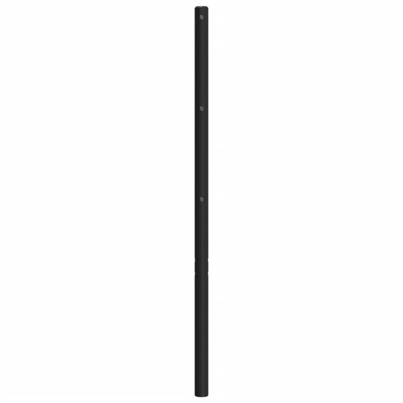 Casa si Gradina - Mobilier - Paturi si accesorii - Accesorii paturi - Tablie de pat metalica, negru, 150 cm - Infinity.ro