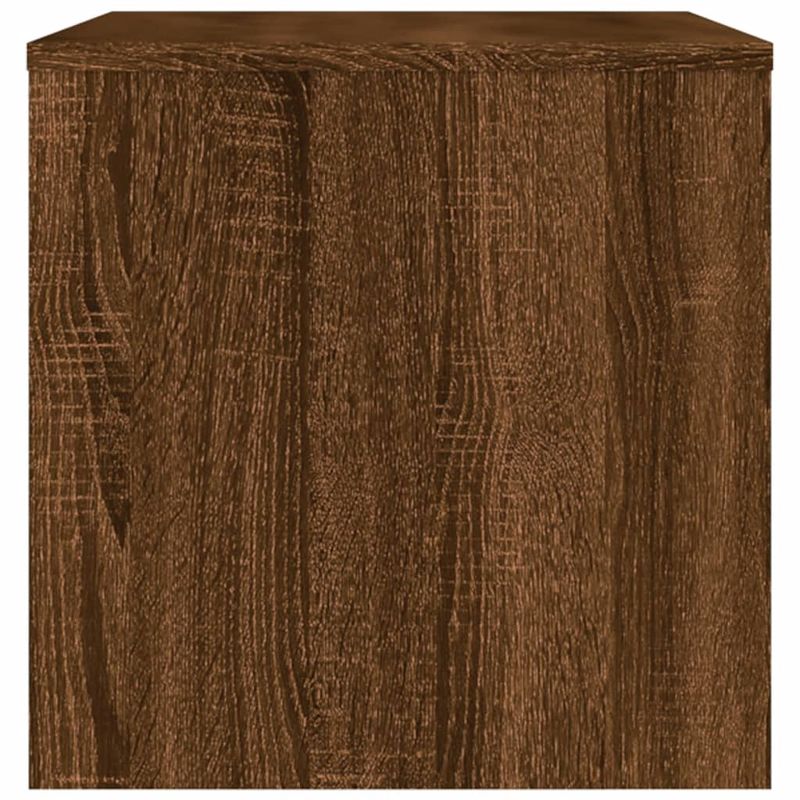 Casa si Gradina - Mobilier - Comode si corpuri - Comode - Comoda TV, stejar maro, 80x40x40 cm, lemn prelucrat - Infinity.ro