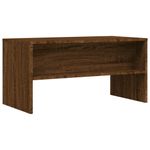 Casa si Gradina - Mobilier - Comode si corpuri - Comode - Comoda TV, stejar maro, 80x40x40 cm, lemn prelucrat - Infinity.ro