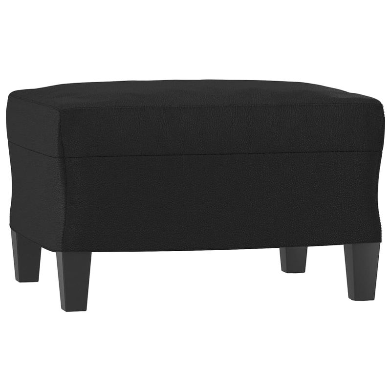 Casa si Gradina - Mobilier - Seturi de mobilier - Seturi living - Set de canapele cu perne, 4 piese, negru, piele ecologica - Infinity.ro