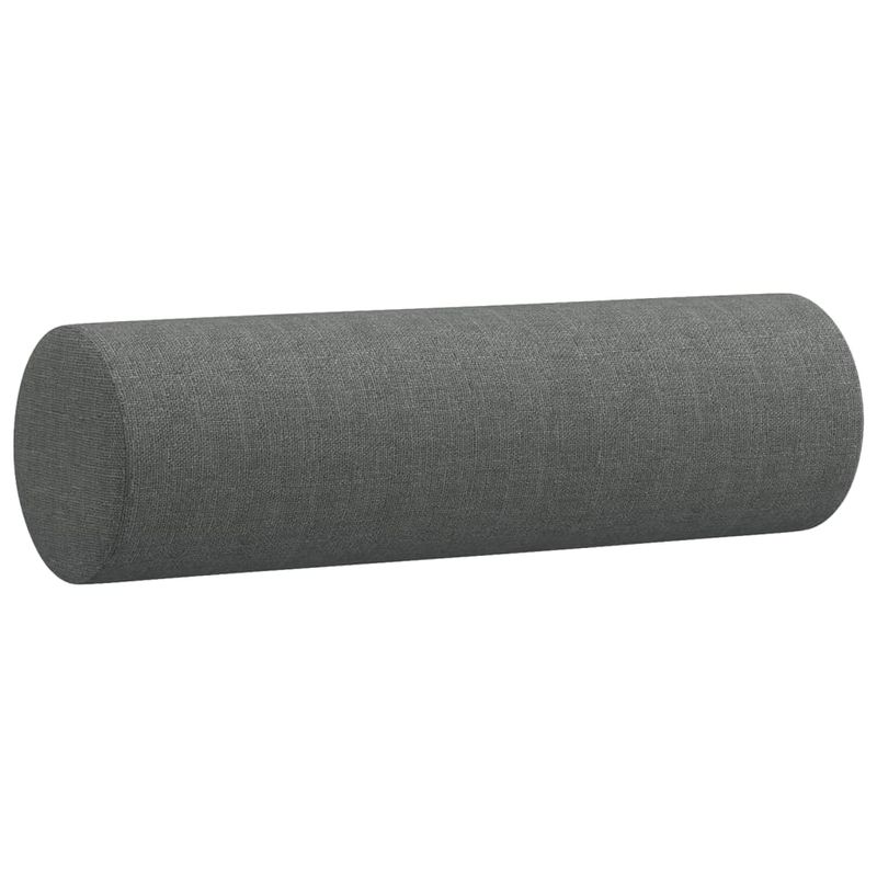 Casa si Gradina - Mobilier - Seturi de mobilier - Seturi living - Set de canapele cu perne, 3 piese, gri inchis, textil - Infinity.ro