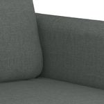 Casa si Gradina - Mobilier - Canapele si coltare - Canapele - Canapea cu 3 locuri, gri inchis, 180 cm, material textil - Infinity.ro