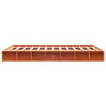 Casa si Gradina - Mobilier - Paturi si accesorii - Paturi - Cadru de pat, maro ceruit, 150x200 cm, lemn masiv de pin - Infinity.ro