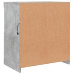 Casa si Gradina - Mobilier - Comode si corpuri - Comode - Servanta cu lumini LED, gri beton, 60x37x67 cm - Infinity.ro