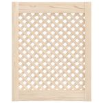 Casa si Gradina - Mobilier - Dulapuri si sifoniere - Dulapuri - Usi de dulap cu zabrele 2 buc. 49,5x61,5 cm, lemn masiv de pin - Infinity.ro