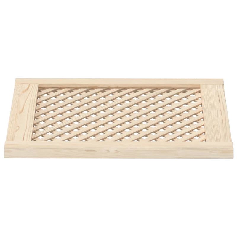 Casa si Gradina - Mobilier - Dulapuri si sifoniere - Dulapuri - Usi de dulap cu zabrele 2 buc. 49,5x61,5 cm, lemn masiv de pin - Infinity.ro