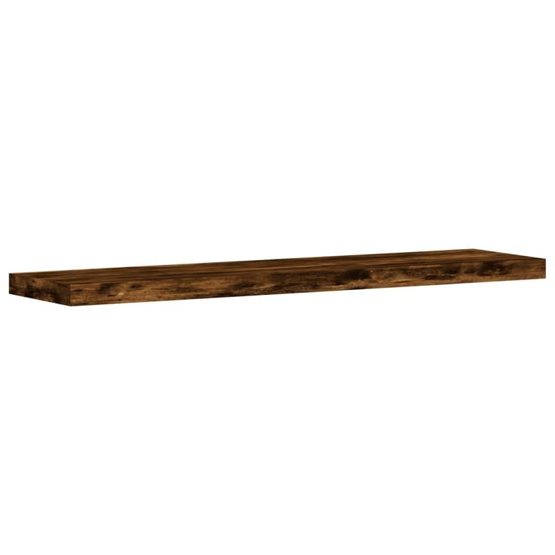 Casa si Gradina - Mobilier - Biblioteci si rafturi - Rafturi - Rafturi perete 4 buc. stejar fumuriu 40x10x1,5 cm lemn compozit - Infinity.ro