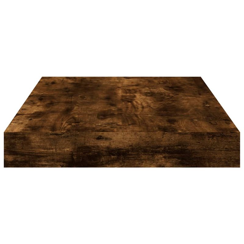 Casa si Gradina - Mobilier - Biblioteci si rafturi - Rafturi - Rafturi perete 4 buc. stejar fumuriu 40x10x1,5 cm lemn compozit - Infinity.ro