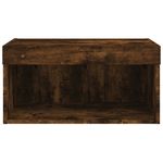 Casa si Gradina - Mobilier - Comode si corpuri - Comode - Comoda TV cu lumini LED, stejar fumuriu, 60x30x30 cm - Infinity.ro