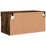 Casa si Gradina - Mobilier - Comode si corpuri - Comode - Comoda TV cu lumini LED, stejar fumuriu, 60x30x30 cm - Infinity.ro