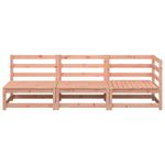 Casa si Gradina - Gradina si terasa - Mobilier exterior - Canapele si fotolii gradina - Canapea de gradina cu 3 locuri, lemn masiv douglas, model colț + 2x scaun - Infinity.ro