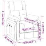 Ingrijire personala si Cosmetice - Sanatate si wellness - Articole wellness - Fotolii de masaj - Fotoliu de masaj, negru, tesatura - Infinity.ro