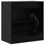 Casa si Gradina - Mobilier - Organizare si depozitare - Organizator incaltaminte - Pantofar, negru, 60x34x63,5 cm, lemn compozit - Infinity.ro