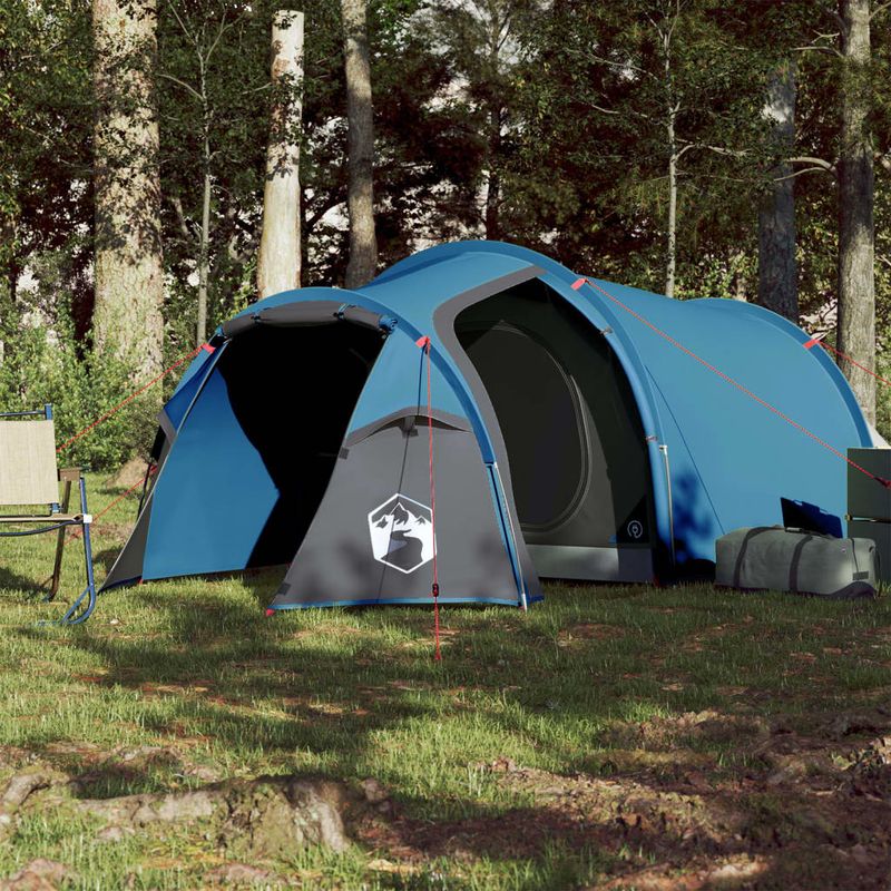 Sport si Outdoor - Camping - Corturi camping - Cort camping pentru 2 persoane, albastru, impermeabil - Infinity.ro
