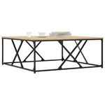 Casa si Gradina - Mobilier - Mese si birouri - Masute de cafea - Masuta de cafea stejar sonoma 100x100x40 cm lemn prelucrat - Infinity.ro