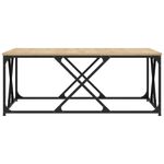 Casa si Gradina - Mobilier - Mese si birouri - Masute de cafea - Masuta de cafea stejar sonoma 100x100x40 cm lemn prelucrat - Infinity.ro
