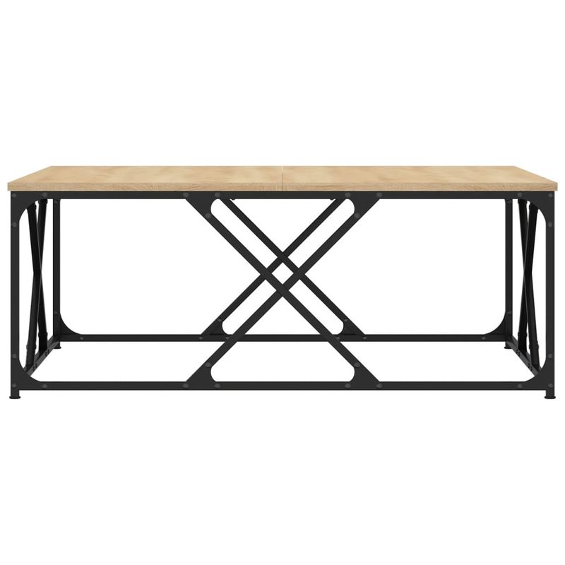 Casa si Gradina - Mobilier - Mese si birouri - Masute de cafea - Masuta de cafea stejar sonoma 100x100x40 cm lemn prelucrat - Infinity.ro