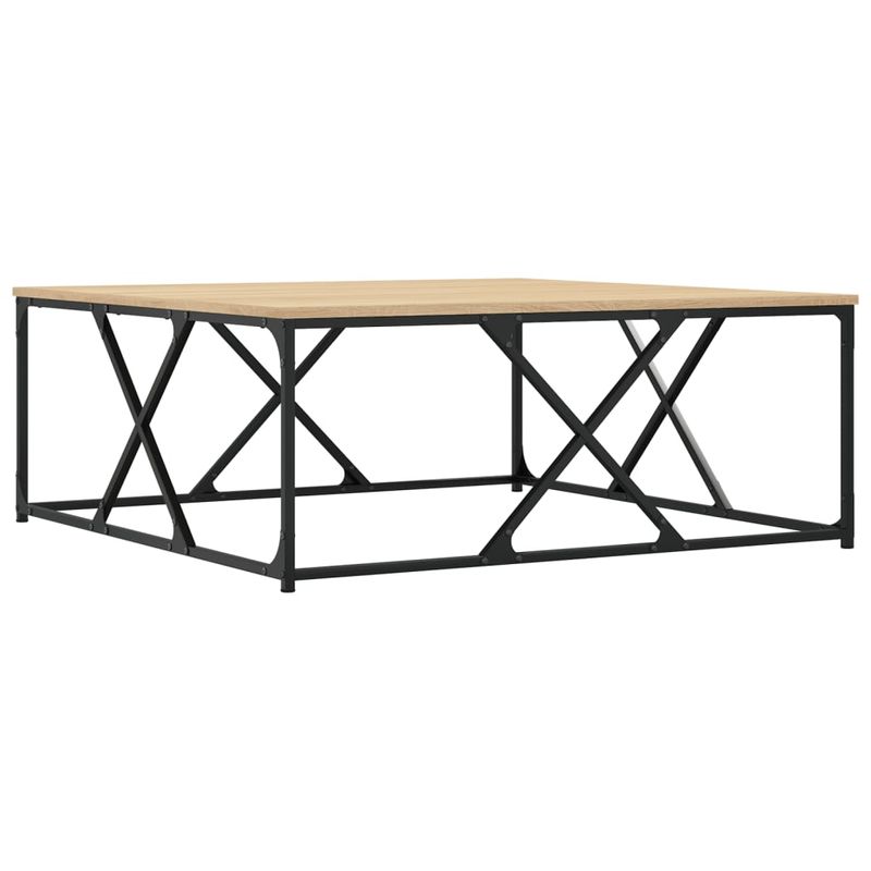 Casa si Gradina - Mobilier - Mese si birouri - Masute de cafea - Masuta de cafea stejar sonoma 100x100x40 cm lemn prelucrat - Infinity.ro