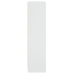 Casa si Gradina - Mobilier - Comode si corpuri - Comode - Dulap cu usi din sticla, alb, 35x37x142 cm - Infinity.ro