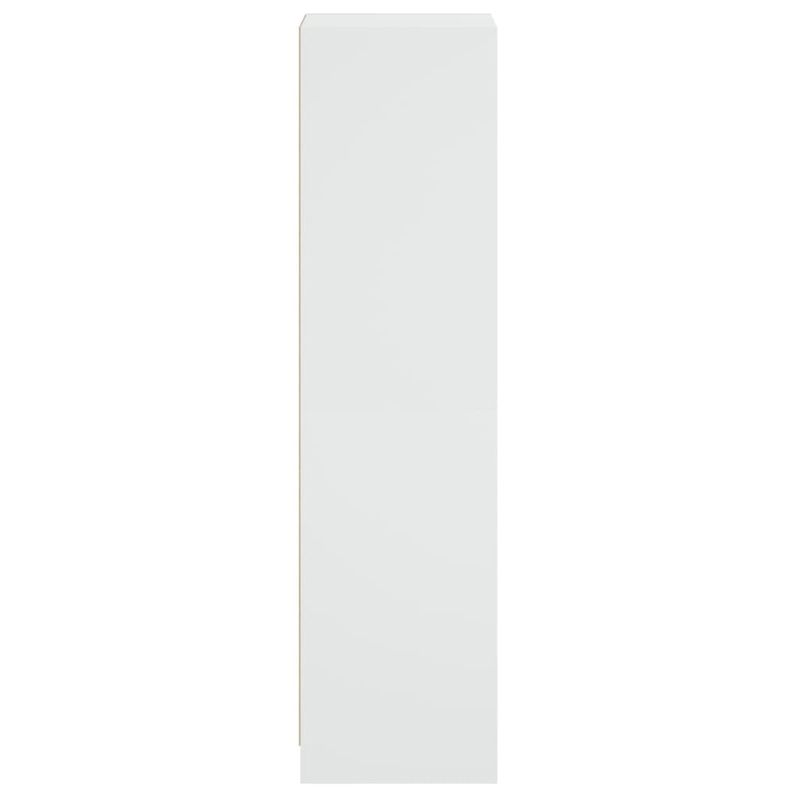 Casa si Gradina - Mobilier - Comode si corpuri - Comode - Dulap cu usi din sticla, alb, 35x37x142 cm - Infinity.ro