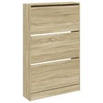 Casa si Gradina - Mobilier - Organizare si depozitare - Organizator incaltaminte - Pantofar, stejar sonoma, 80x21x125,5 cm, lemn compozit - Infinity.ro