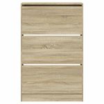 Casa si Gradina - Mobilier - Organizare si depozitare - Organizator incaltaminte - Pantofar, stejar sonoma, 80x21x125,5 cm, lemn compozit - Infinity.ro