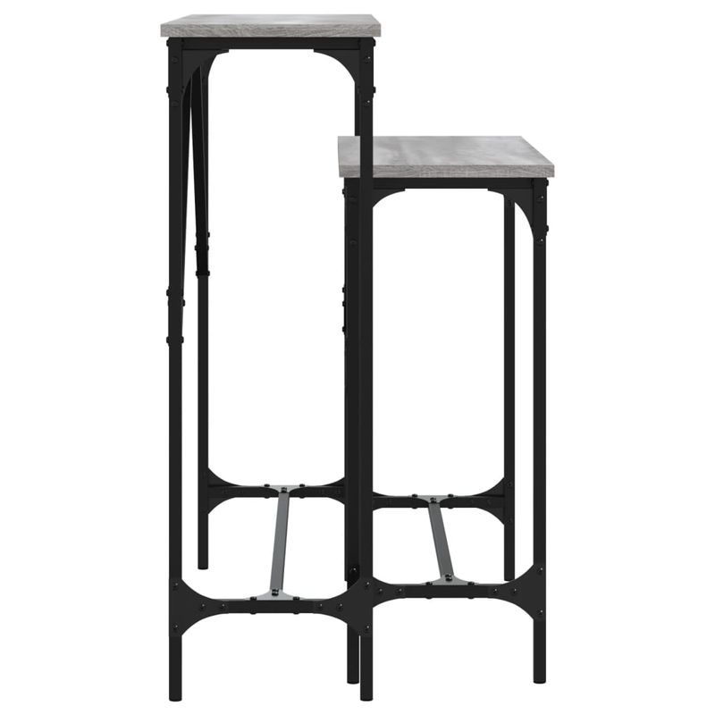 Casa si Gradina - Mobilier - Mese si birouri - Mese living - Masute console, 2 buc., gri sonoma, lemn compozit - Infinity.ro