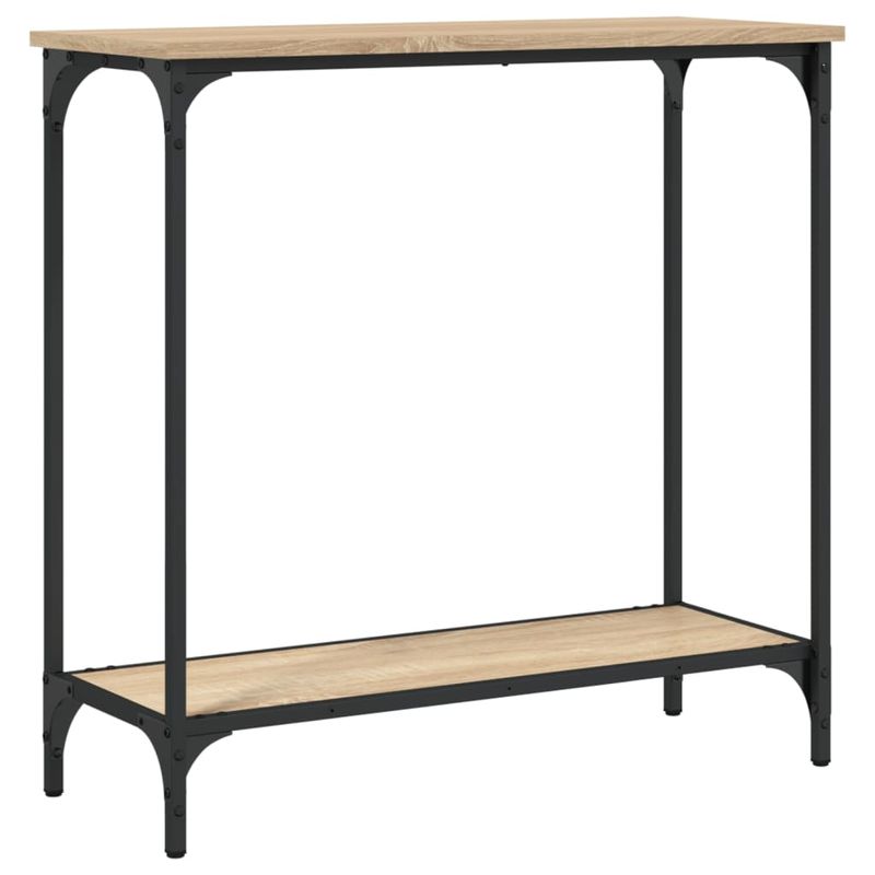 Casa si Gradina - Mobilier - Comode si corpuri - Console - Masa consola, stejar sonoma, 75x30,5x75 cm, lemn prelucrat - Infinity.ro