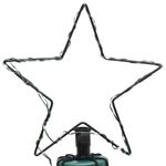 Casa si Gradina - Decoratiuni - Decoratiuni de sezon - Con de lumina brad de Craciun, 688 LED-uri alb rece, 300 cm - Infinity.ro