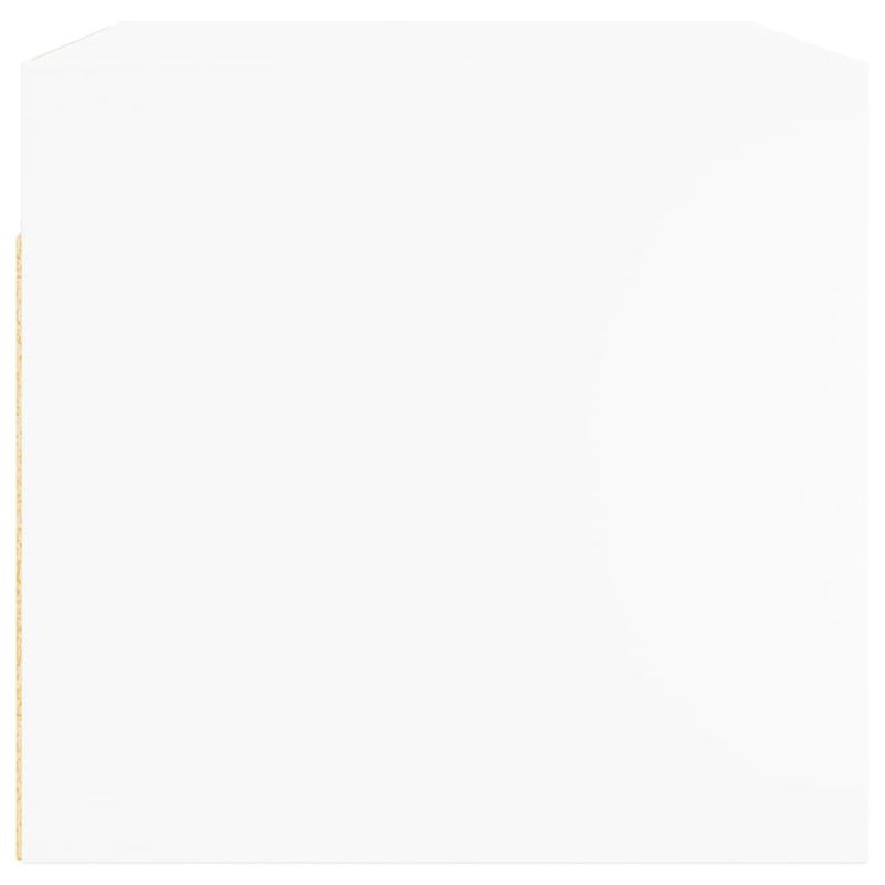 Casa si Gradina - Mobilier - Dulapuri si sifoniere - Dulapuri - Dulap de perete cu usi din sticla, alb, 68,5x37x35 cm - Infinity.ro