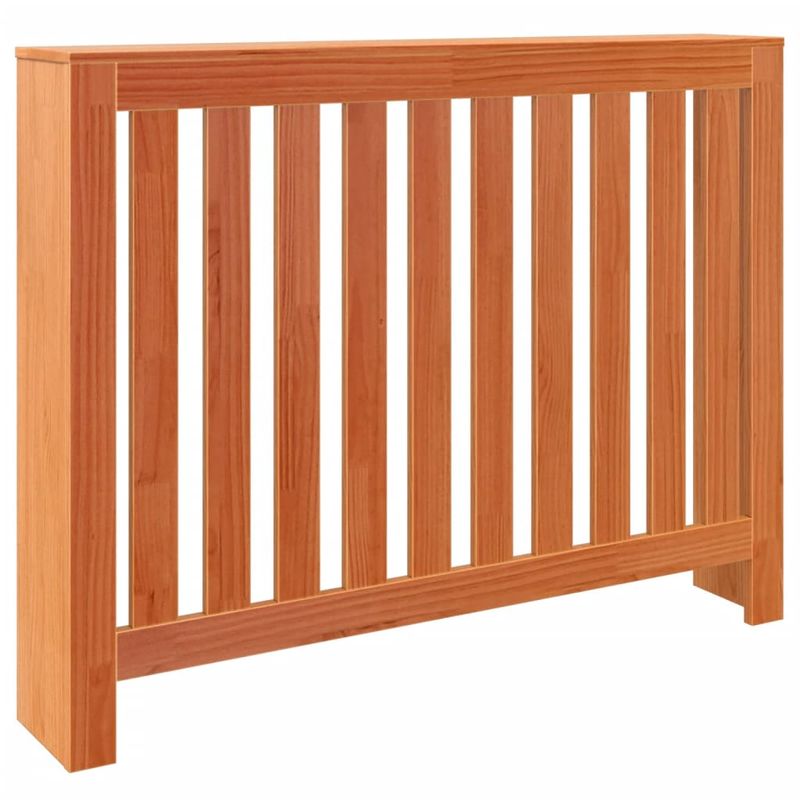 Casa si Gradina - Termice - Calorifere si accesorii - Accesorii calorifere - Masca pentru calorifer maro ceruit 108,5x19x84cm lemn masiv pin - Infinity.ro