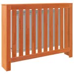 Casa si Gradina - Termice - Calorifere si accesorii - Accesorii calorifere - Masca pentru calorifer maro ceruit 108,5x19x84cm lemn masiv pin - Infinity.ro