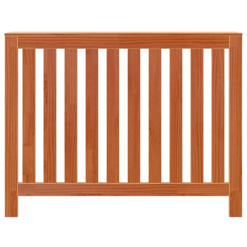 Casa si Gradina - Termice - Calorifere si accesorii - Accesorii calorifere - Masca pentru calorifer maro ceruit 108,5x19x84cm lemn masiv pin - Infinity.ro
