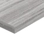 Casa si Gradina - Mobilier - Biblioteci si rafturi - Rafturi - Rafturi de perete, 4 buc., gri sonoma, 40x10x1,5 cm, lemn - Infinity.ro